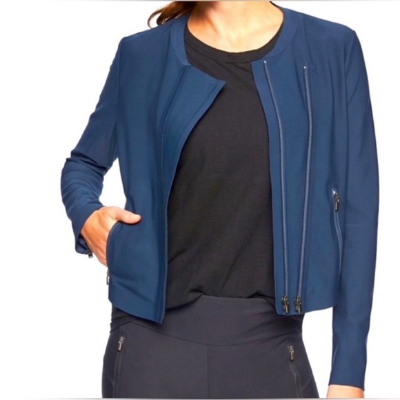 Athleta Jackets & Blazers - Athleta Stellar navy blue Jacket